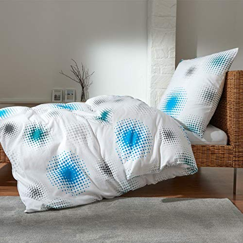 Traumschlaf Frottee Bettwäsche Mariko Jade 1 Bettbezug 135 x 200 cm + 1 Kissenbezug 80 x 80 cm