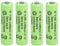 CICMOD Rechargez la Batterie Accu Solar Batterie Ni-MH AA 600 mAh Rechargeable Lot de 4 pour Produits Solaires