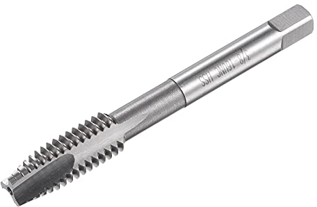 sourcing map Spirale Pointe Fil Taraud 3/8-16 UNC HSS Haute Vitesse Acier Machine Fil Vis Taraud 3 Droit Cannelures Non Couché Taraudage Outil H2 Tolérance