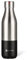 LES ARTISTES Paris A-4244 Bottle'Up, Thermos 500 ml, Gourde isotherme sans BPA, Réutilisable, Garde au chaud 12h et au froid 24h, Acier Inoxydable, Design Split Black