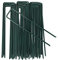 iropro Erdanker für Unkrautvlies (50 Stück), Stabile Heringe Erdnägel für Unkrautvlies, Gartenvlies, Zaun & Camping, Anti-Rost Erdnägel aus Stahl, 150x25mm Zeltheringe-Bodenanker Ø 3mm, Grün