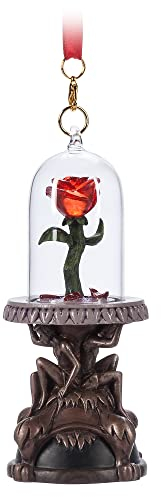 Disney Enchanted Rose Skizzenbuch, beleuchtet, Motiv Die Schöne und das Biest