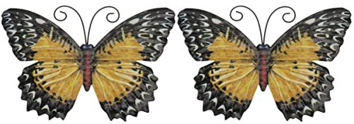 HOMSFOU 2 Pcs Boho Wall Hanging Unique Wall Decor Iron Material Home Backdrop Ornament Craft