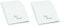 Rössler 2003705002 - Edel Leinen - Block DIN A4, 40 Blatt, weiß (Packung mit 2)