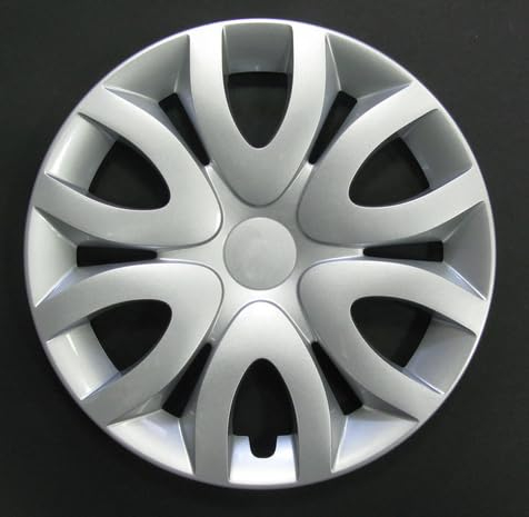 Kit de 4 enjoliveurs compatibles avec Clio IV (modèle 2012) - diamètre 15