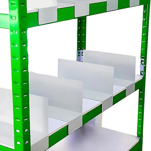 8Gnituhs 20 Stück 30 x 12 cm 1 mm Regaltrenner, Lagerregal-Isolationsplatten, PVC-Regaletiketten für Supermarkt-Kleiderschränke, Lagerregale