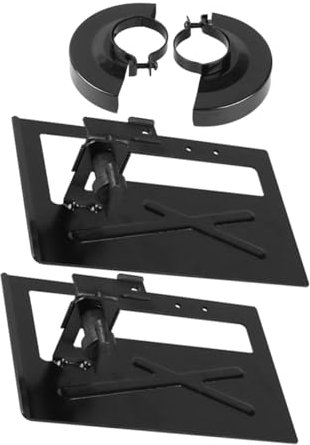 PartyKindom 2sets Angle Grinder Guard Holder Protective Cover Shield for Angle Grinders Easy Install for Safety Maintenance