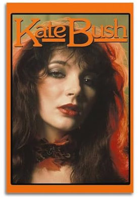 KSAIRHNRHRG Kate Bush Vintage-Poster, Wandkunst, 30 x 45 cm, ungerahmt, für Wohnzimmer, Schlafzimmer, Küche, Esszimmer, Badezimmer