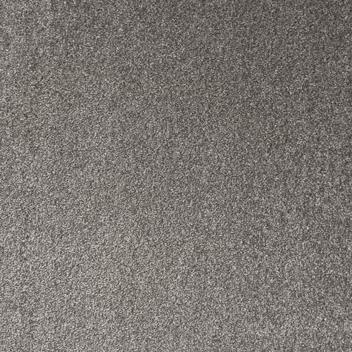 Underfoot Durable Twist Pile Carpet | Action-Backed Carpet | Bleach-Cleanable & Stain-Resistant | Elegant Carpets Colours (Metal, 4m x 4m)