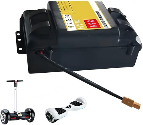 Batterie Lithium-ION de Remplacementavec Les Moteurs de hoverboards et Scooters électriques de pour Hoverboard (36 V,2,4 Ah, 4,4 Ah, 5,2 Ah) Compatible (36 V, 5,2 Ah)
