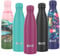 SHO Bottle - Perfekte Vakuumisolierte, Doppelwandige Trinkflasche + Wasserflasche - Aus Hochwertigem Edelstahl - 24 Std Kühlen & 12 Std Warmhalten - BPA frei (Very Berry 2.0 - Powder Coated, 750ml)