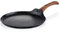 Westinghouse Black Marble Pfannkuchenpfanne 28cm, 3lagige Marmor-Antihaftbeschichtung, aus geschmiedetem Aluminium, Induktionsgeeigneter Pfannenboden, Griff in Holzoptik, Spülmaschinenfest