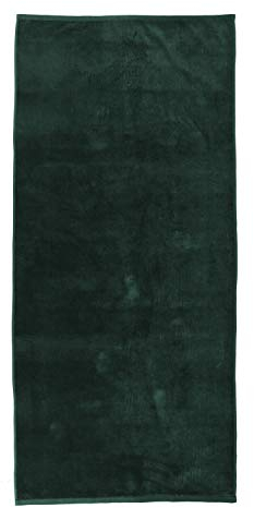 jilda-tex Uni-Strandtuch 100% Baumwolle 80x180 cm Badetuch Strandlaken Handtuch (Grün)