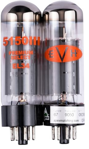 EVH® »EL34 MATCHED TUBE KIT (2)« Endstufen-Röhren - Matched