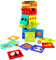 Wackelturm Kinderspiel ab 3 Jahren, Stapelturm Holz Spielzeug Brettspiel, Holzspielzeug für 3 4 5 Jahren Jungen und Mädchen Geschenke