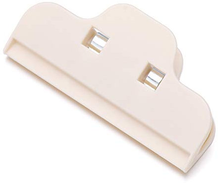 Lot de 4 pinces en plastique pour broderie au point de croix, outils de fixation (beige)