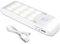 TEAMPD Luz Nocturna, Lámpara Nocturna Recargable con Sensor Movimiento (1 PC con 12 LED), Luces LED Armario con 3 Modos, Luz Cálida para Armario, Gabinete, Pasillo, Escalera, Sótano, Cocina, Garaje