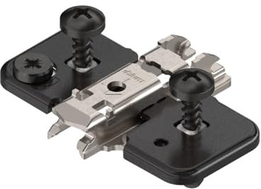 BLUM Clip Cross Mounting Plate 174H7100E Onyx Black Screw Expando HV Eccentric Distance 0 mm
