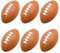 MIDELONG Mini Stoffball Schaumstoff-Fußbälle Stressball, Schaumstoff Sportball für Stressabbau, Fußball Party Urlaub Dekoration, Schule Karneval Belohnung, Partytüte Geschenk Füllstoffe, 6 Pack