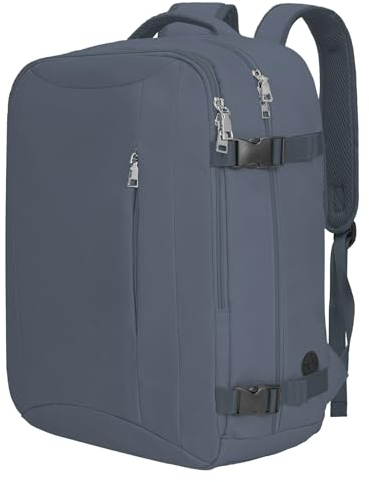 Lossga Handgepäck für Easyjet 45x36x20 Reiserucksack Damen Rucksack Männer Frauen Wanderrucksack Wasserdichter Outdoor Tagesrucksack