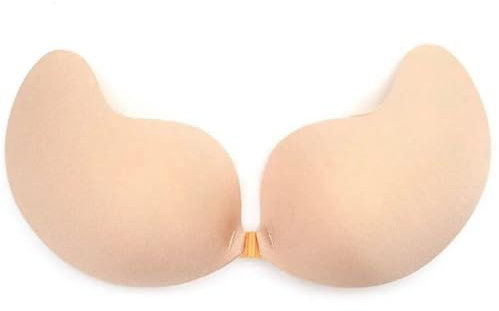 Reggiseno Invisibile, Reggiseno Adesivo, Coppe Adesive Seno, Push Up Copricapezzoli Sticky Bra, Riutilizzabile Silicone Adesivo Traspirante Invisibile Reggiseni Senza Spalline con Copricapezzoli