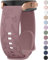Quick Release Rose Butterfly Engraved Strap for Smart Watch Straps 20mm Women,Silicone Sport Strap with Silver Plated Stainless Steel Buckle for Samsung Galaxy/Garmin/Fossil/Amazfit(Violet Smoke)