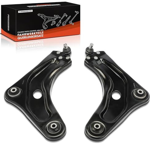 Frankberg 2x Bras de suspension triangulaire avant 3520.R7 | Compatible avec: 207 WA WC, 208 I CA CC, Berline 207, C3 Picasso SH, 207 CC WD, 207 Boîte/Hayon WA WC, 207 SO WK, C3 III SX