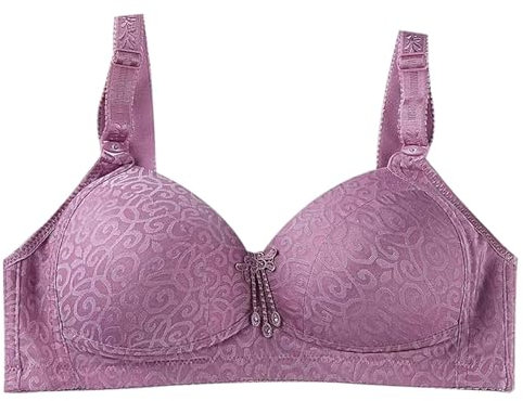 FJKVAVF Angebote des Tages Heute Blitzangebote BH Grosse Groessen Rot Nur Die Sportbustier Soft BH Ohne Buegel Baumwolle Komfortabler Stuetzender Push Up BH Damenmode Sale Marken Elegant