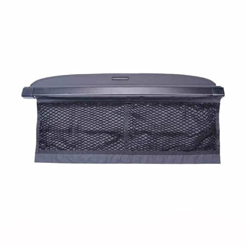 7ffeiLL Einziehbare Heckkoffer Abdeckung für Smart Fortwo 451 2009-2014, Laderaumabdeckung, Kofferraum Schutz Abdeckung, Boot Load Shielding Security Panel Rollo