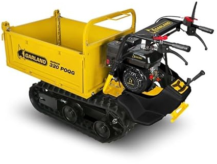 Mini Dumper à chenilles GARLAND BARROW 320POQG-V23 Jaune