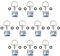 Oldbones Lot de 10 fixations de moto à dégagement rapide 1/4 de tour - Carénages en D, 17 mm (argent mat)