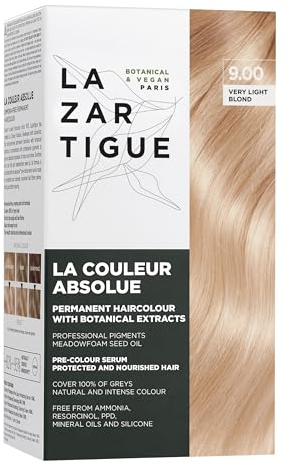 LAZARTIGUE La Couleur Permanent Hair Color 9.00 Very Light Blond 153 ml