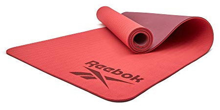 Doppelseitige 6-mm-Yogamatte - Rot
