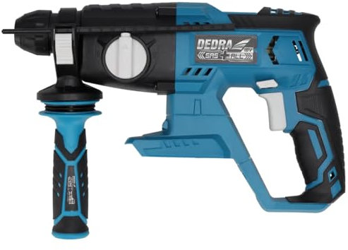 Akku-Bohrhammer, Schlagbohrhammer 18V, DEDRA SAS+ALL Schlagkraft 1,8 J, Bohrfutter SDS+, ohne Akku und Ladegerät, Ergonomisches Leichtgewicht 2,3kg, mit LED-licht, Für Reparatur & DIY