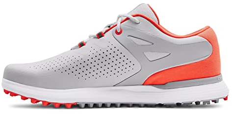 Under Armour Damen Women's Ua Charged Breathe Spikeless Golf Shoes Molded Rubber Cleats, WHT, 41 EU