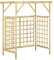 Tidyard Pergolato Giardino per 2 Bidoni in Legno di Pino Impregnato,Capanno per Legna da Ardere,Portalegna da Esterno,140 x 80 x 168 cm