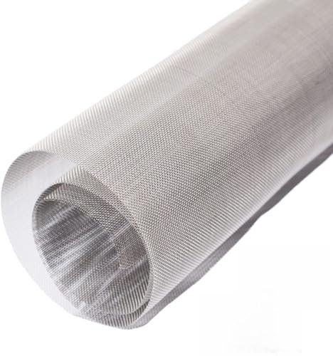 muRzAnsi Rete Metallica Maglia Acciaio Inox Rodent Mesh 60 Mesh Zanzariera Retinata, Rete Metallica for la Maglia del Filtro, Rete Anti-roditori Sicurezza Anti Insetti for Prevenire Zanzare e Insetti