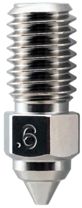 MicroSwiss Düse 0.6mm für Creality Ender7 Brass Plated Wear Resistant Nozzle M2609-06