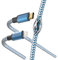 Hama Ladekabel Reflective, USB-C - Lightning, 1,5 m, Nylon, Blau