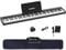 OYAYO 88 Key Digital Piano Keyboard Full Size Semi-Weighted Portable Piano Keyboard, Electronic Piano with Dual Built-in Speakers and Piano Bag and USB Adapters for Child and Adult Birthday Gift