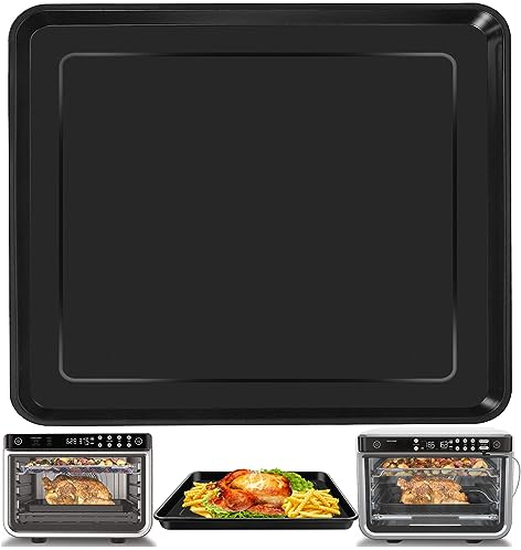 Air Fryer Grill Pan for Ninja Foodi DT251 DT201 DT200 Digital Air Fryer Countertop Oven, 13.6 * 11.6'' Grill Plate Crisper Plate Rack Accessories Replacement Parts Tray,Dishwasher Safe