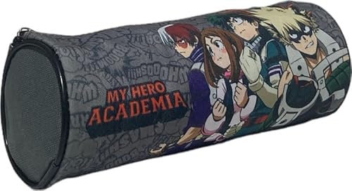 arlis Trousse Scolaire, Ronde - Dimensions: 23 x 8 cm (Trousse My Hero Academia)