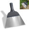 Pala da giardino in acciaio, 24 cm, per la pulizia del giardino, adatta per agricoltura e giardini, pala da neve, sbrinamento, esterni, casa, fattoria