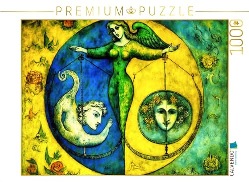 CALVENDO Puzzle EIN Motiv aus dem Kalender Die zwölf Tierkreiszeichen | 1000 Teile Lege-Größe 64 x 48 cm Foto-Puzzle für glückliche Stunden