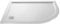 Balterley 900 x 800 mm Offset Quadrant Shower Tray Right Hand, Slimline Shower Trays, Durable Stone Resin Base Trays for Bathroom Enclosure Cubicle, Lightweight Tray for Wetroom Showers (White)