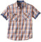 ATLAS FOR MEN Chemise Manches Courtes Homme - Chemise d'été - Disponible en Grandes Tailles du M au 5XL