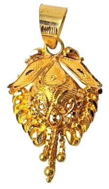 Satfale Jewellers 22K/18K echt zertifiziert Geldstrafe Gelb Gold Kette