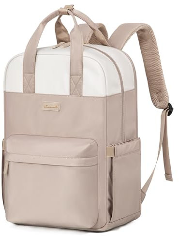 LOVEVOOK Laptop Backpack Women 15.6inch, Womens Rucksack Back Packs, Large Work Laptop Bags for Ladies, Lightweight Backpacks for Travel School College University