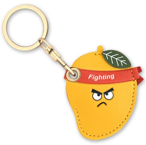 AXFEE Airtag Porte Clé, Mignon PU Étuis pour Apple AirTag, Portable Key Finder pour Clés Enfants Animaux de Compagnie, [ Porte- Clés Contrôle d'Accès] (Airtag non inclus) (Dinosaure Vert)