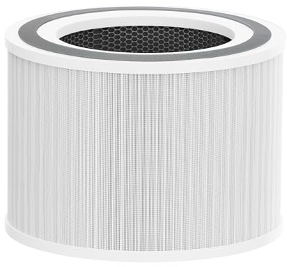 EMERIO 3-in-1 HEPA Ersatzfilter für Luftreiniger AP-132324 | HEPA 13 Filter | hocheffizienter Aktivkohlefilter + Vorfilter | Luftfilter gegen 99.97% Allergene Staub Pollen Geruch | PART-132491